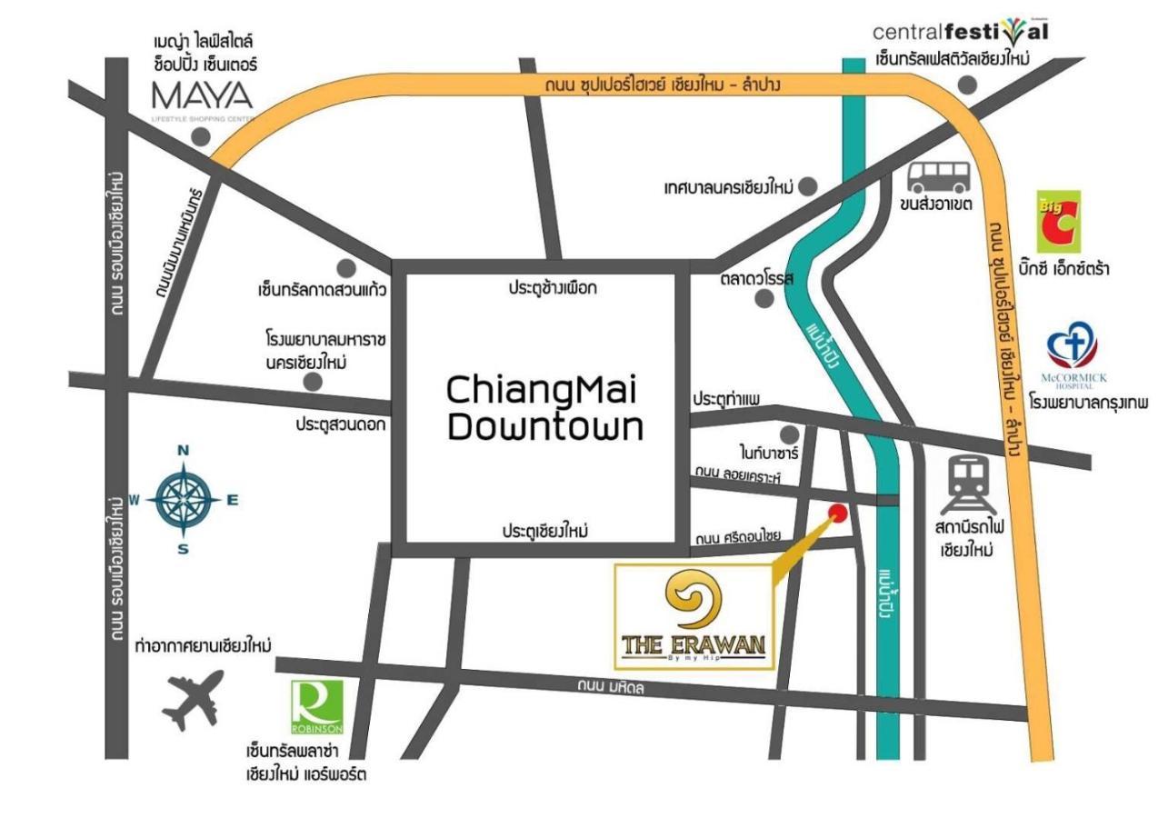 Chiang Mai Night Market Super Large Luxurious 3-Bedroom Hotel-Style Condo Εξωτερικό φωτογραφία